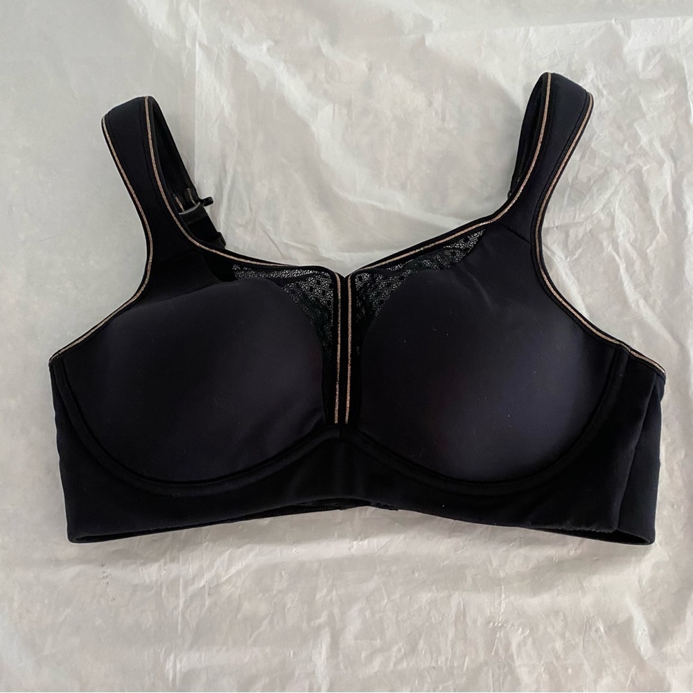 NWOT Simone Perele bra harmony sport underwire black SZ 42C EUR SZ 80D - Picture 13 of 14